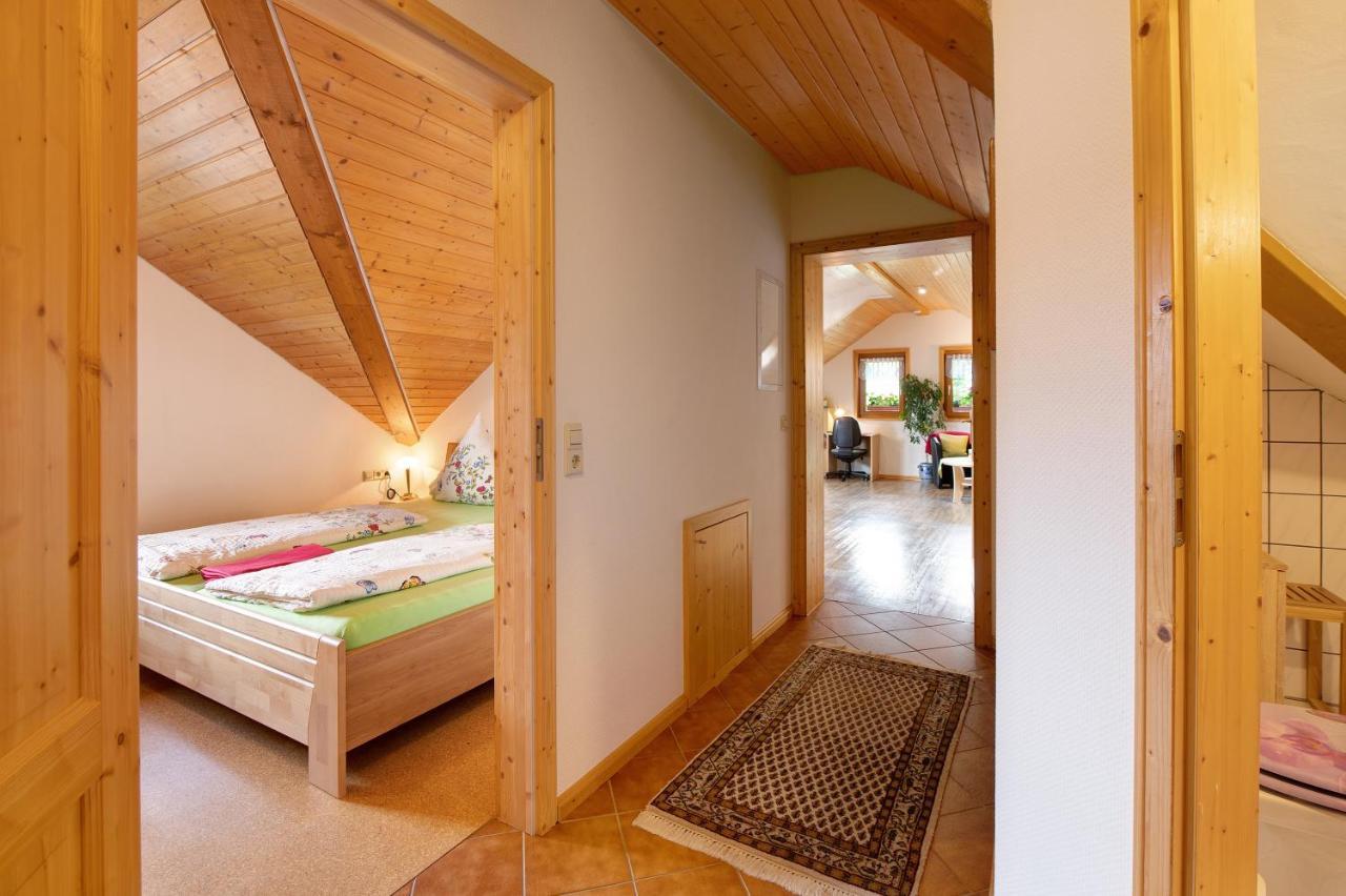 Ferienwohnung Blasi Mit Alpensicht Ibach Exterior foto