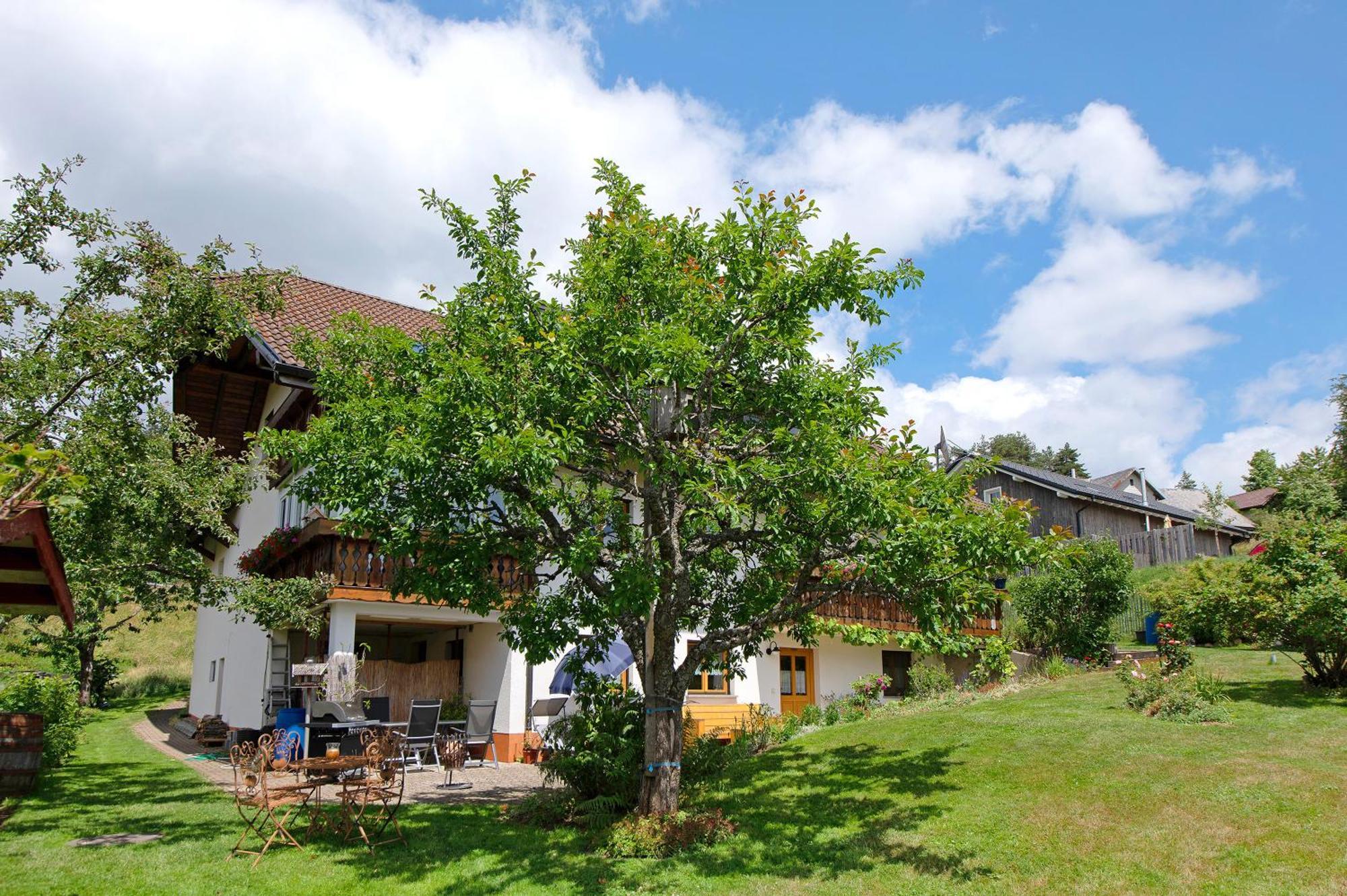 Ferienwohnung Blasi Mit Alpensicht Ibach Exterior foto