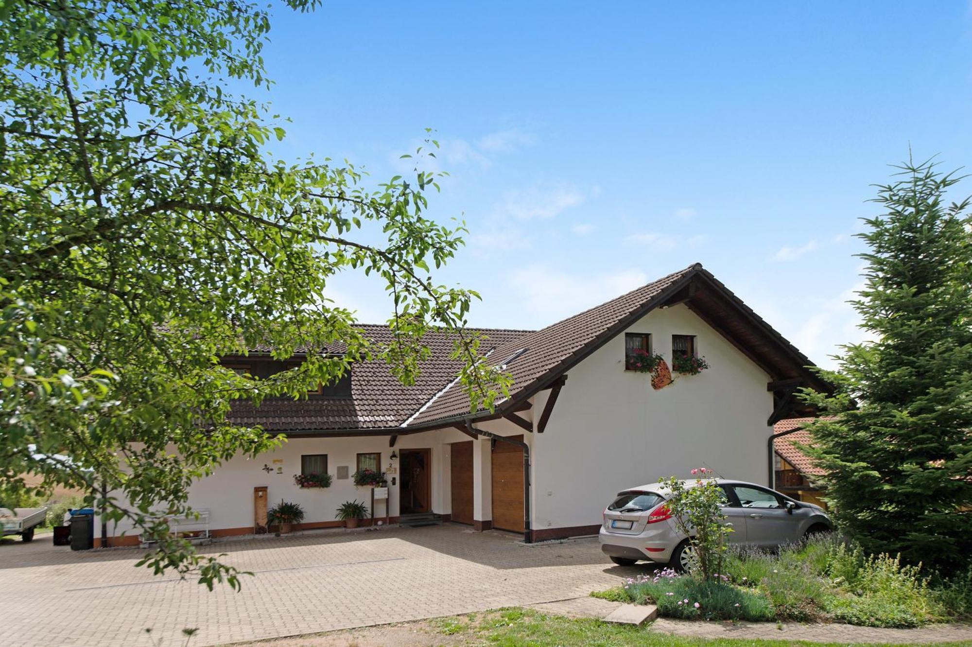 Ferienwohnung Blasi Mit Alpensicht Ibach Exterior foto